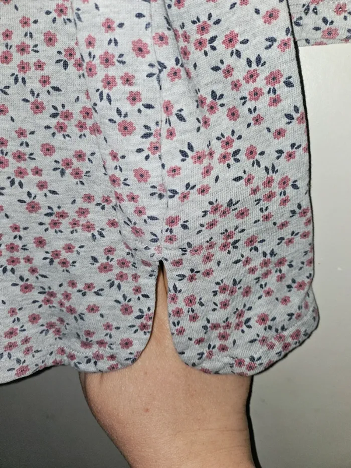 Robe sweat fleurie 8 ans - photo numéro 4