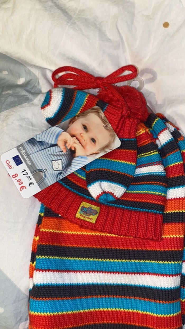 Ensemble bonnet écharpe gant orchestra - photo numéro 2