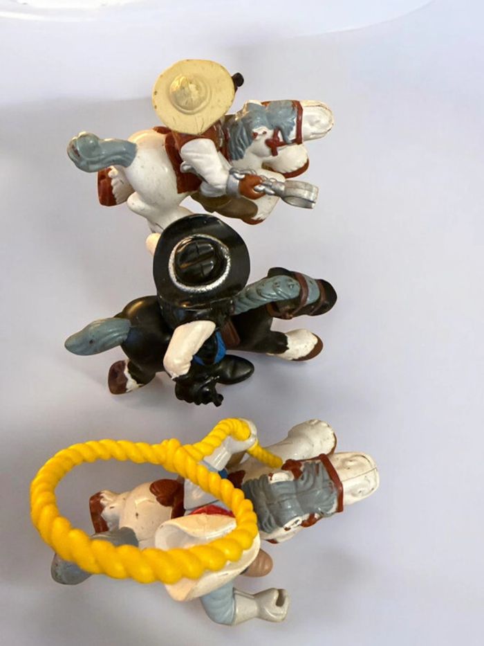 Lot de 3 figurines Fisher Price Great Adventures Western Town (1996) sur leurs chevaux - photo numéro 6