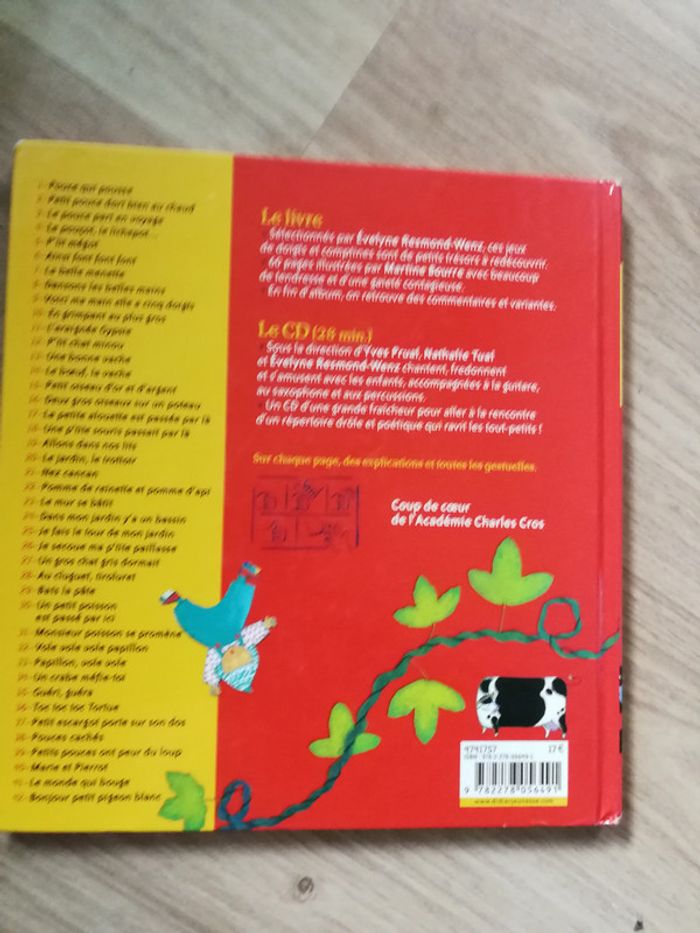 Les jeux enchantés des tout-petits 0-3 ans, 42 comptines - photo numéro 6