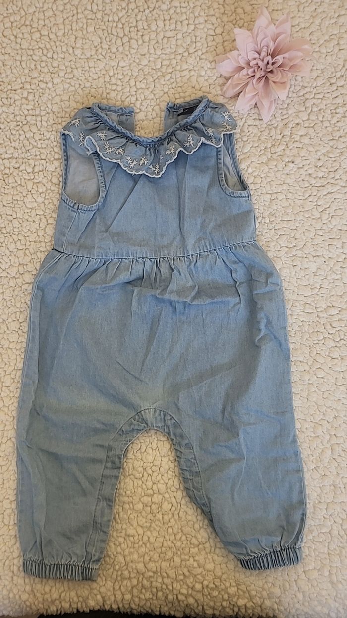 Combinaison bebe jeans