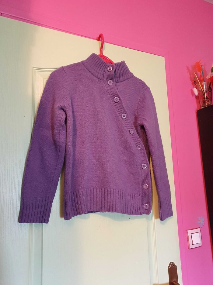 Gilet couleur lila/mauve femme 42/44