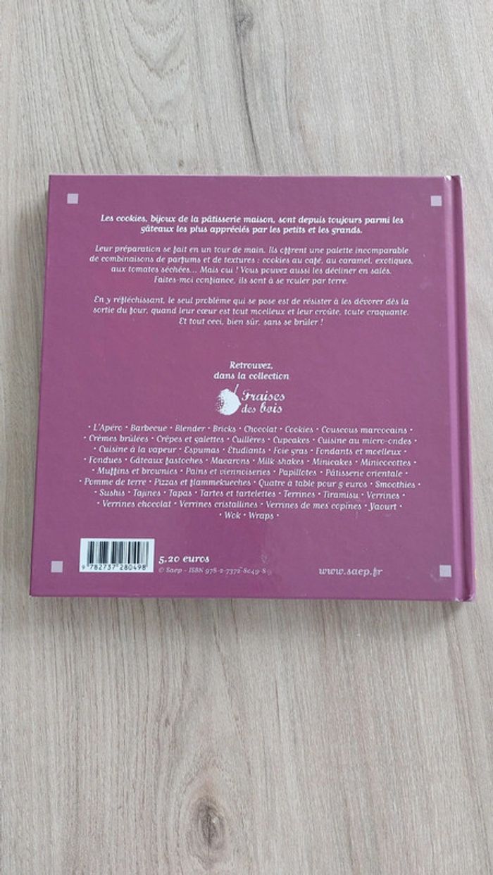 Livre de recettes cookies - photo numéro 2