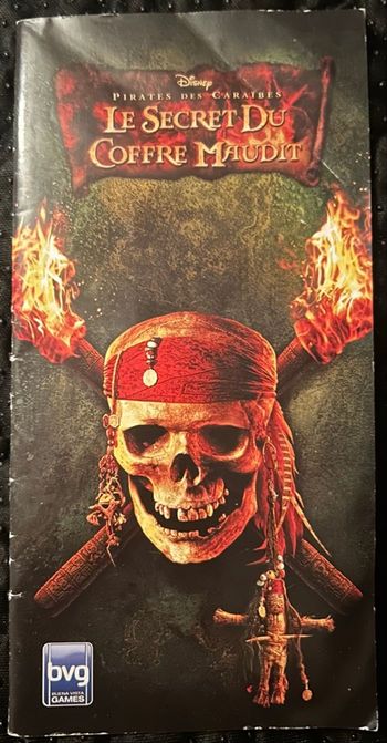 (Notice) Pirates Des Caraïbes Le Secret Du Coffre Maudit psp