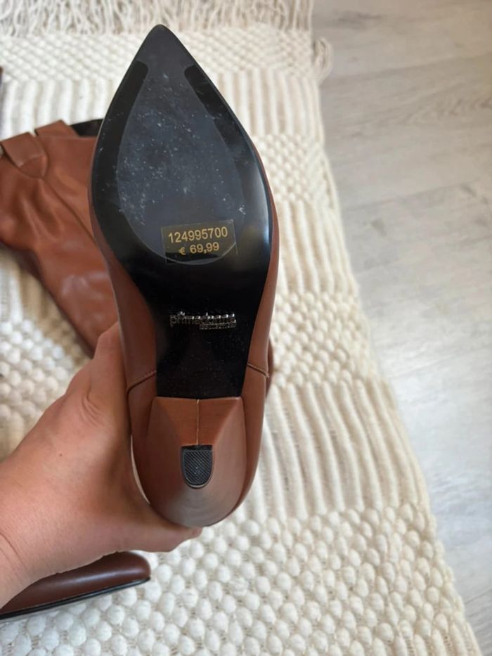 Cuissardes femme marron Taille 38 - photo numéro 4