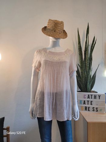 T shirt avec broderies