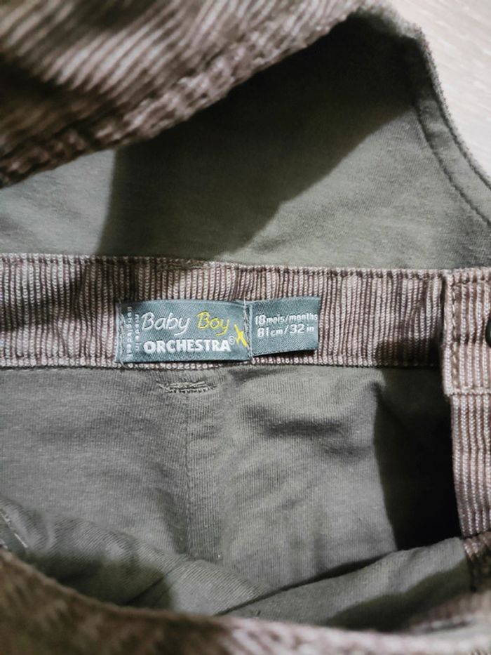 Salopette 18 mois garçon Orchestra - photo numéro 2