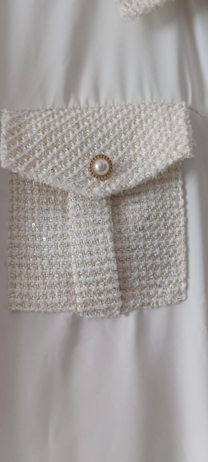 Chemise Blouse blanche à boutons "Capsule" Taille M - photo numéro 8