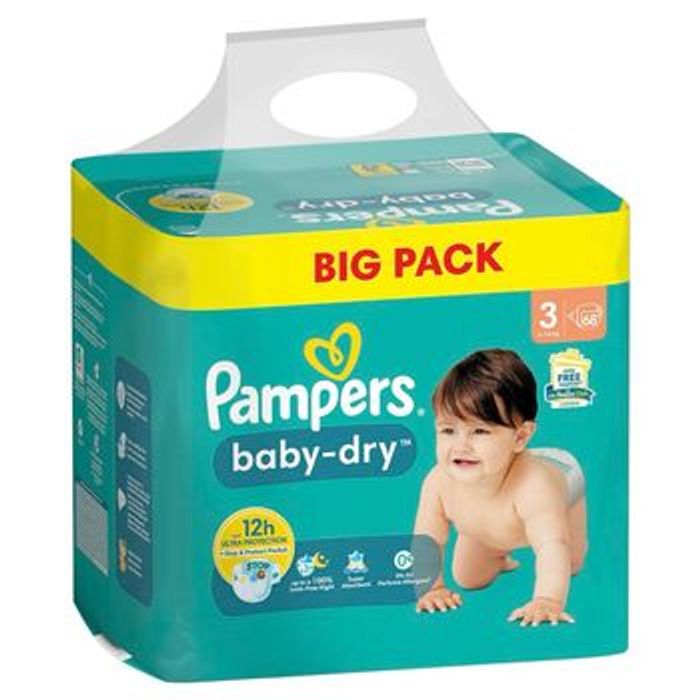 Pampers baby dry taille 3