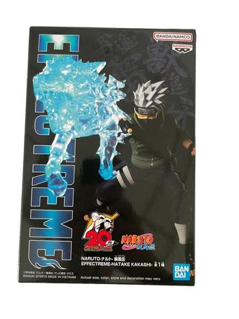 Figurine Naruto 20 th anniversary Effectreme Hatake Kakashi 13 cm Bandai / Banpresto neuf