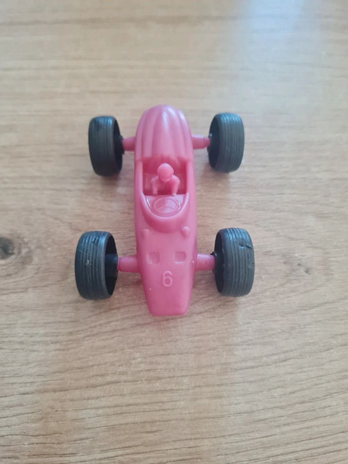 Voiture Plastique rose Vintage 1970