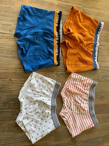 Boxers jack & Jones et petit bateau