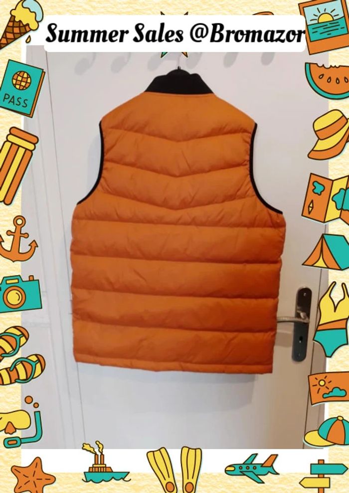 Doudoune sans manche (bodywarmer) en duvet La Squadra T. 54 - photo numéro 8