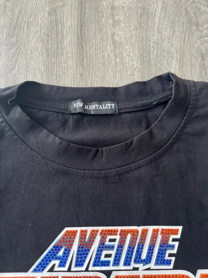 T-shirt new mentality taille L neuf - photo numéro 2
