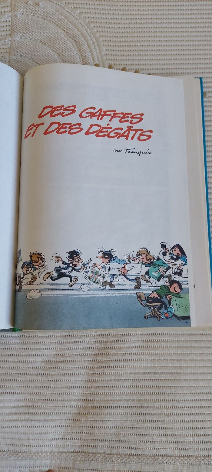 Bd Gaston T6 ' Des gaffes et des dégâts ' - photo numéro 3