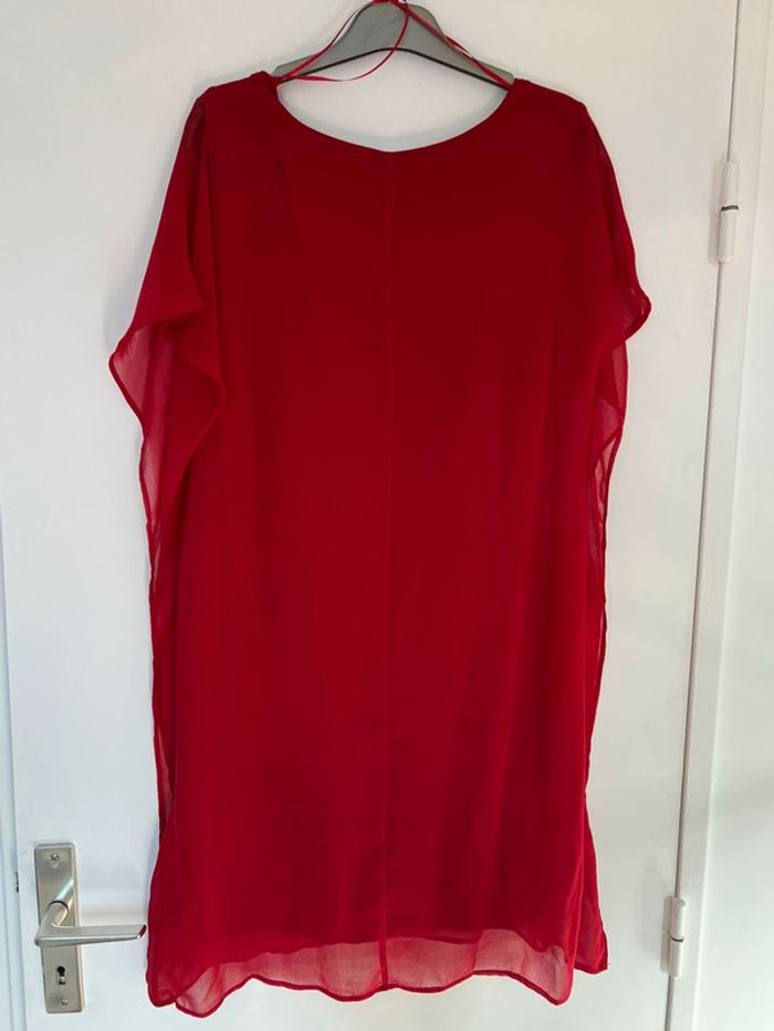 Robe sans manches rouge - photo numéro 2