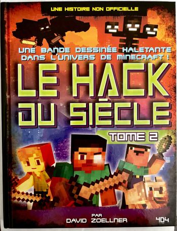BD Minecraft le hack du siecle tome 2