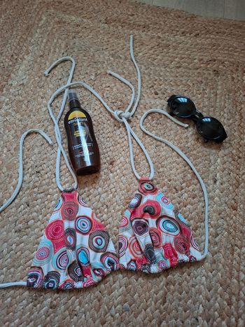 Haut de maillot de bain ajustable taille unique