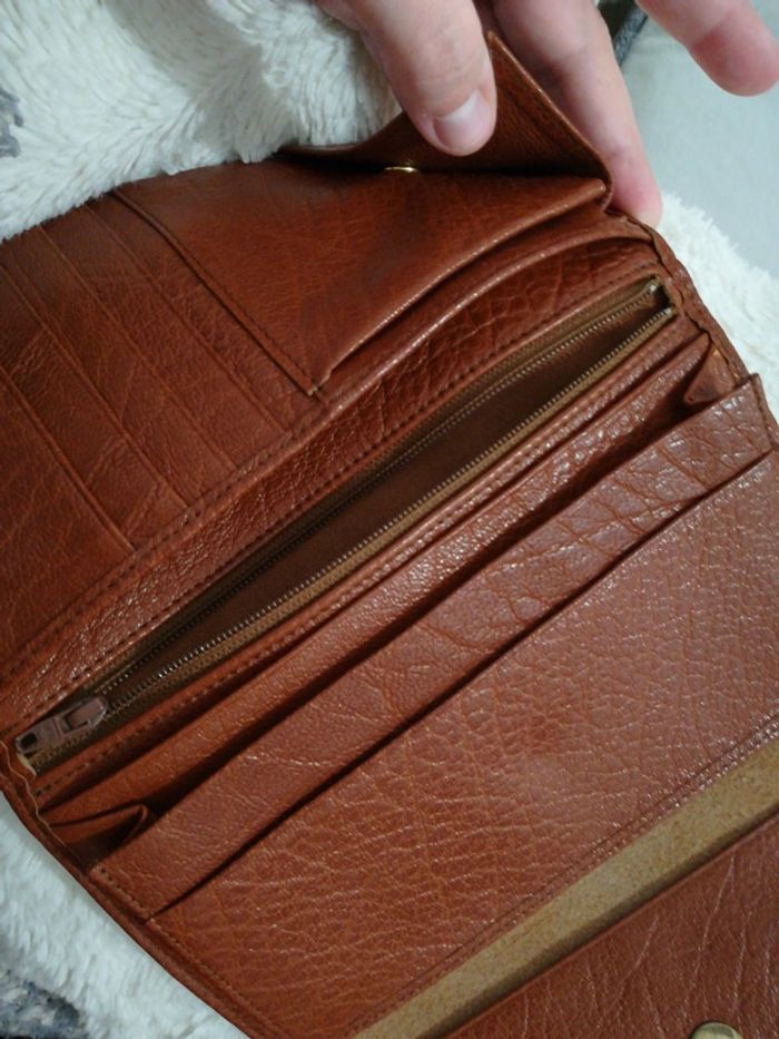 Pochette vintage brune - photo numéro 4