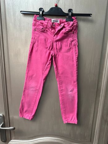 Pantalon rose okaidi skinny 6 ans