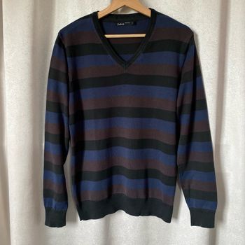 Pull homme V rayures L Jules