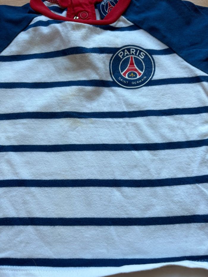 T-shirt MC PSG 6 mois garçon - photo numéro 3