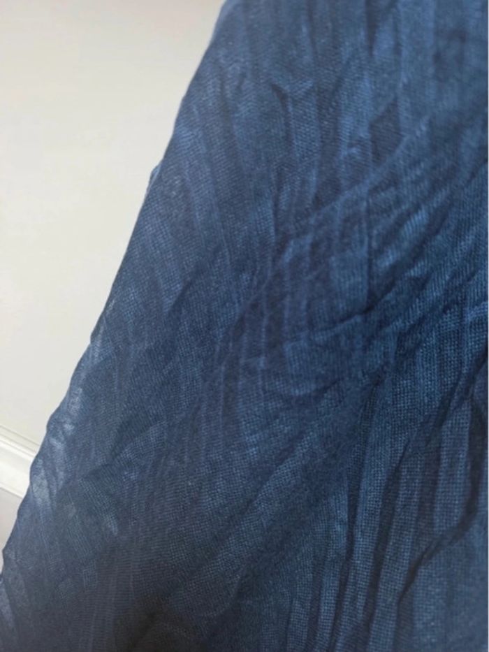 Écharpe bleu camaïeu - photo numéro 3