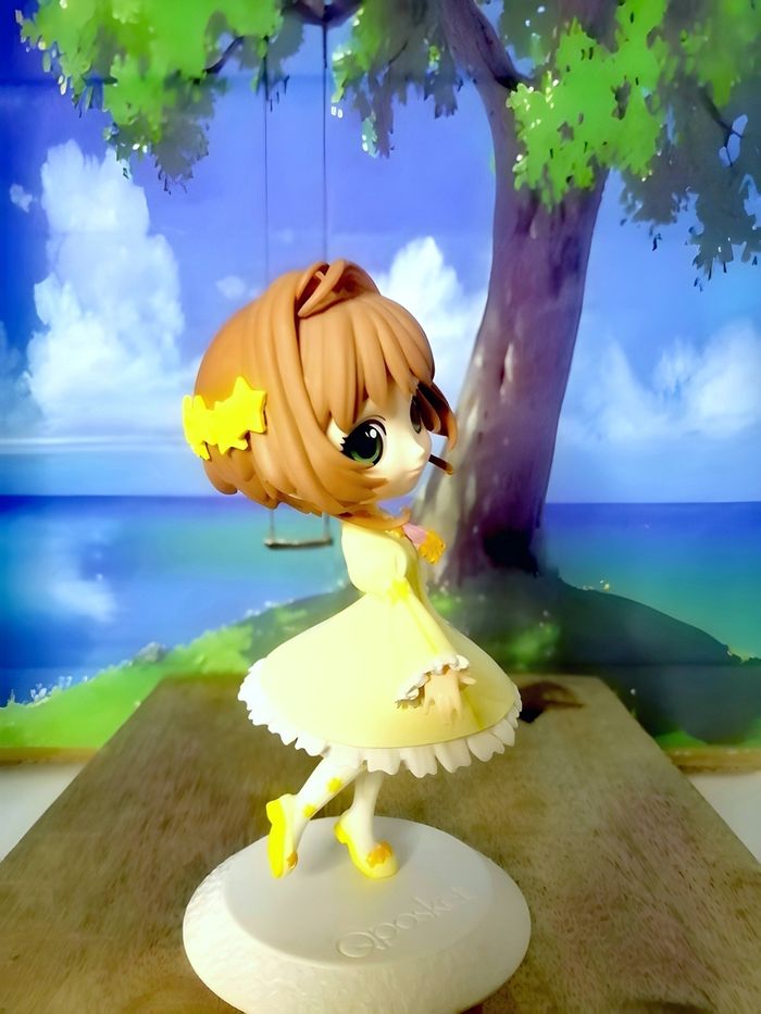 Cardcaptor Sakura - Figurine Sakura Kinomoto Clear Card Q Posket Ver. A - banpresto - photo numéro 5