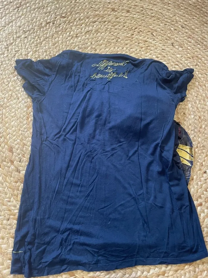 T-shirt Desigual avec doublure volante - photo numéro 4