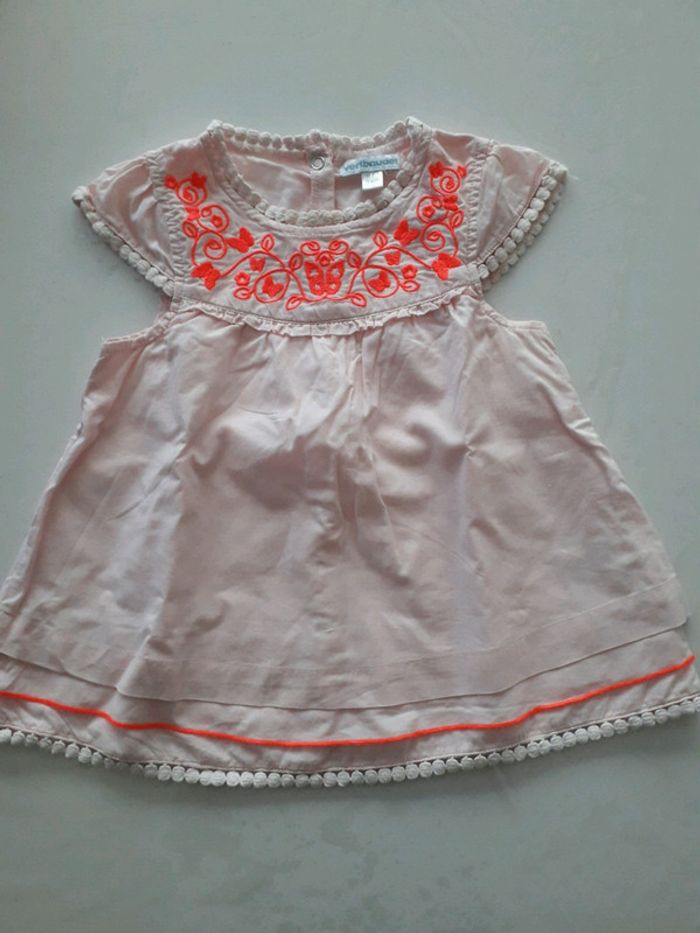 Tunique fille rose Vertbaudet 24 mois