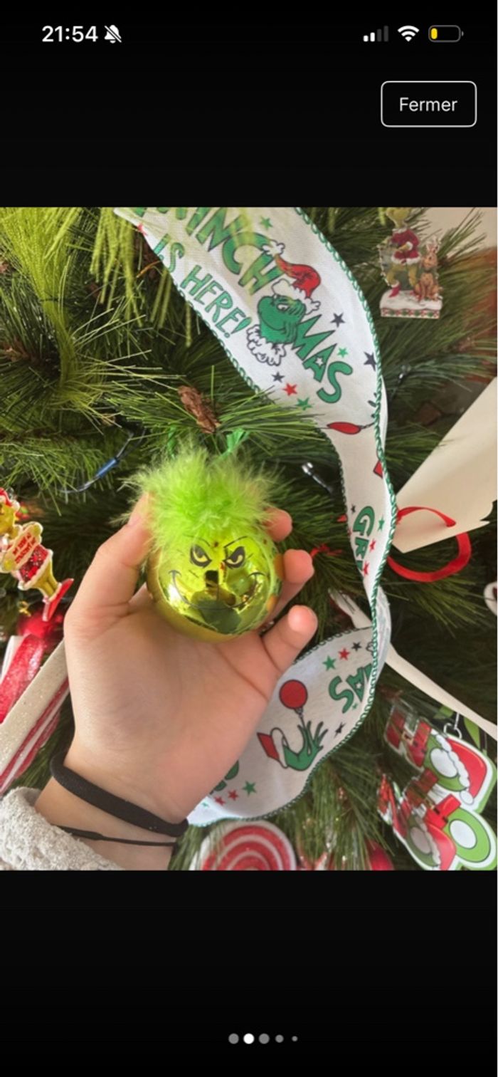 Lots deco grinch - photo numéro 2