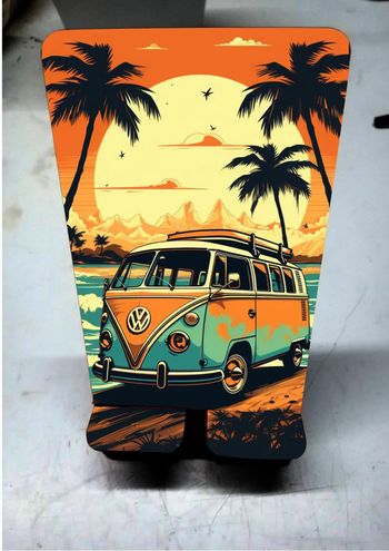 support téléphone motif volkswagen combi neuf