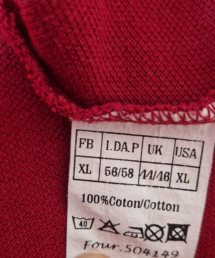 Polo homme à manches courtes - Taille XL - TB état - photo numéro 6