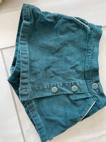 Short Jupe velour 