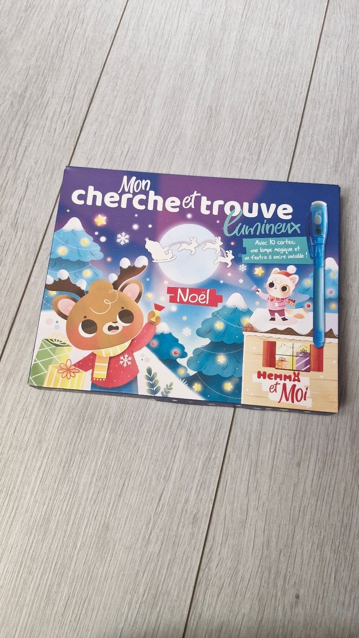 Cherche et trouve lumineux