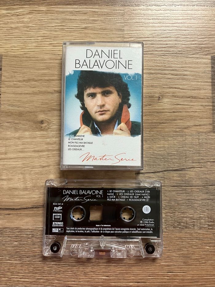 Cassette audio-Daniel Balavoine-Master Série