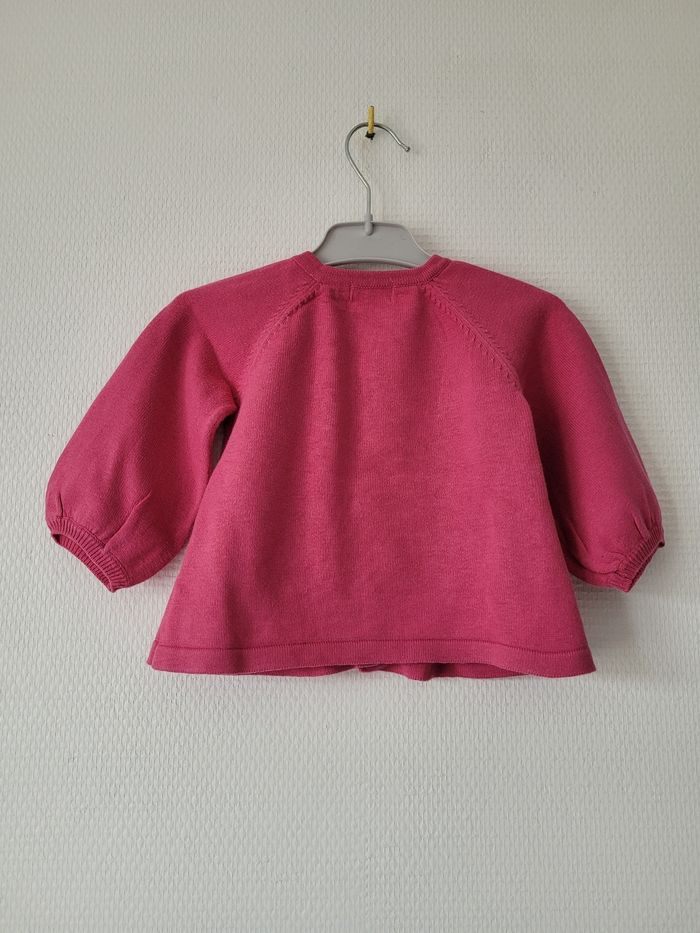 Gilet rose bébérêve 6 mois TBE - photo numéro 5