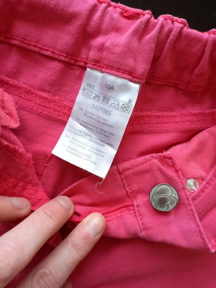 Jeans rose 10 ans - photo numéro 5