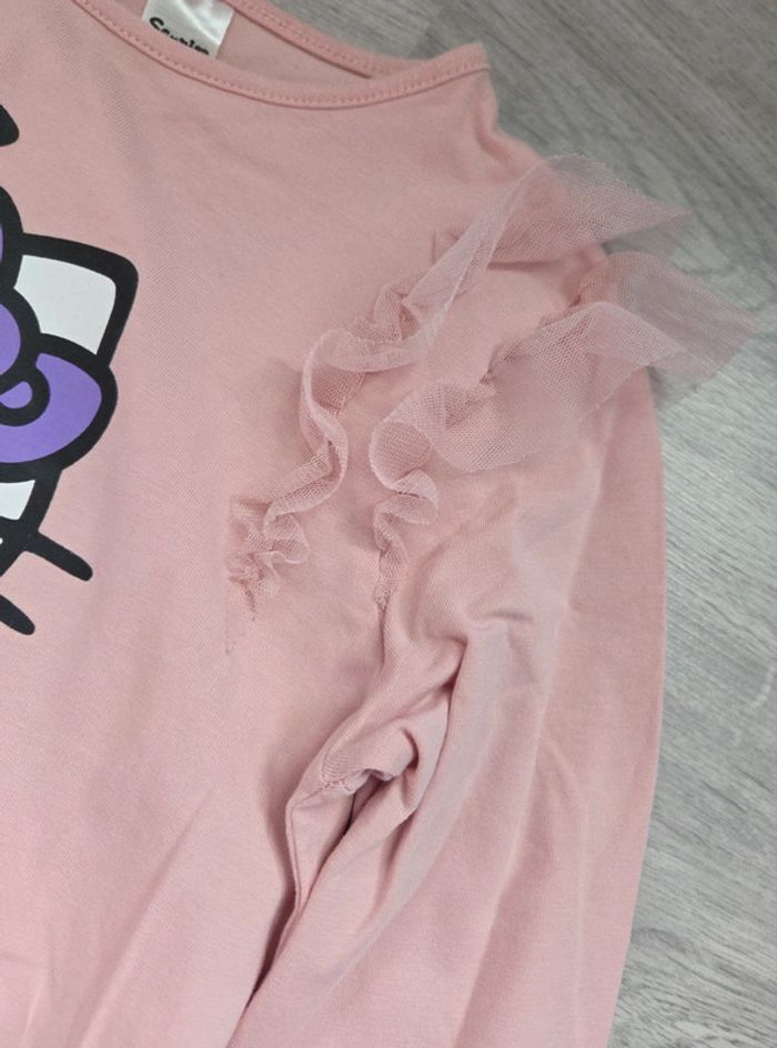 🌸 Blouse longue manche hello kitty et volant 10 ans 🌸 - photo numéro 2