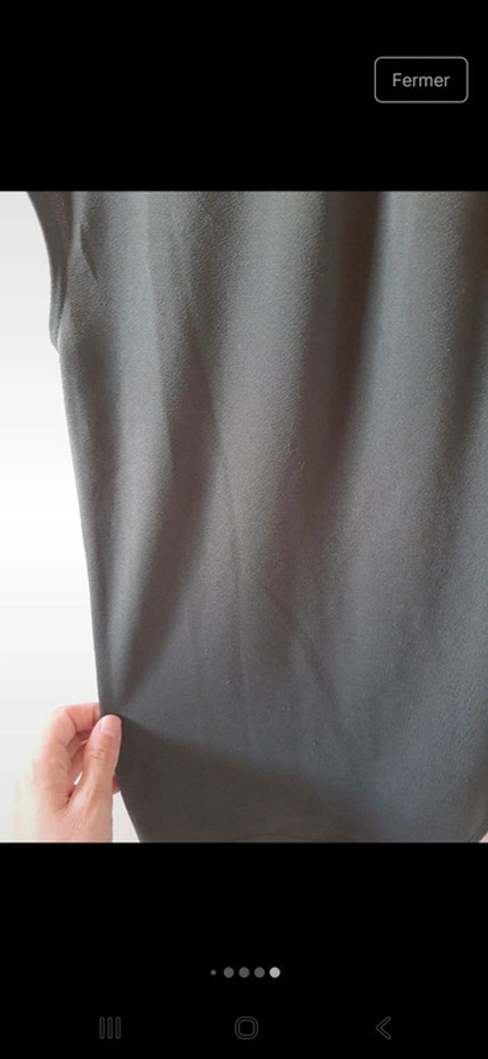 Blouse manche courte kaki XS - photo numéro 7