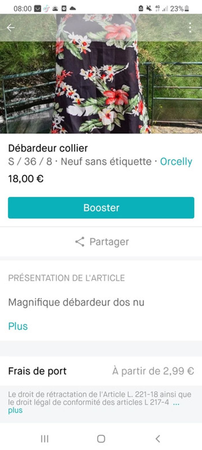 Débardeur collier - photo numéro 3