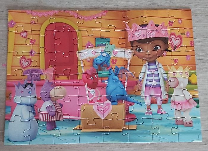 2  puzzles 48 pieces - Docteur La Peluche - Educa - photo numéro 3