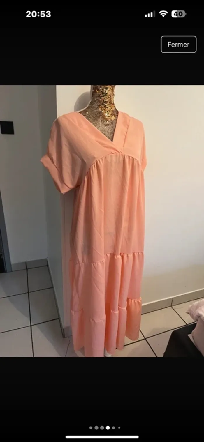 2 robes longues taille 36 et 38 - photo numéro 3