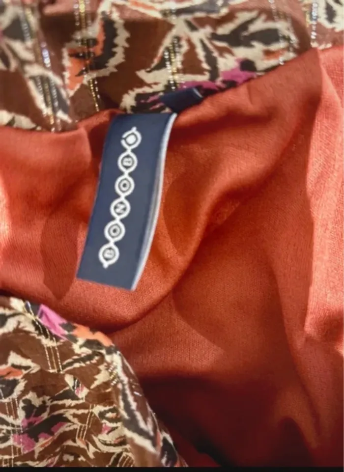 Jupe longue bohème imprimée Bonobo taille 36 neuve 🧡 - photo numéro 7