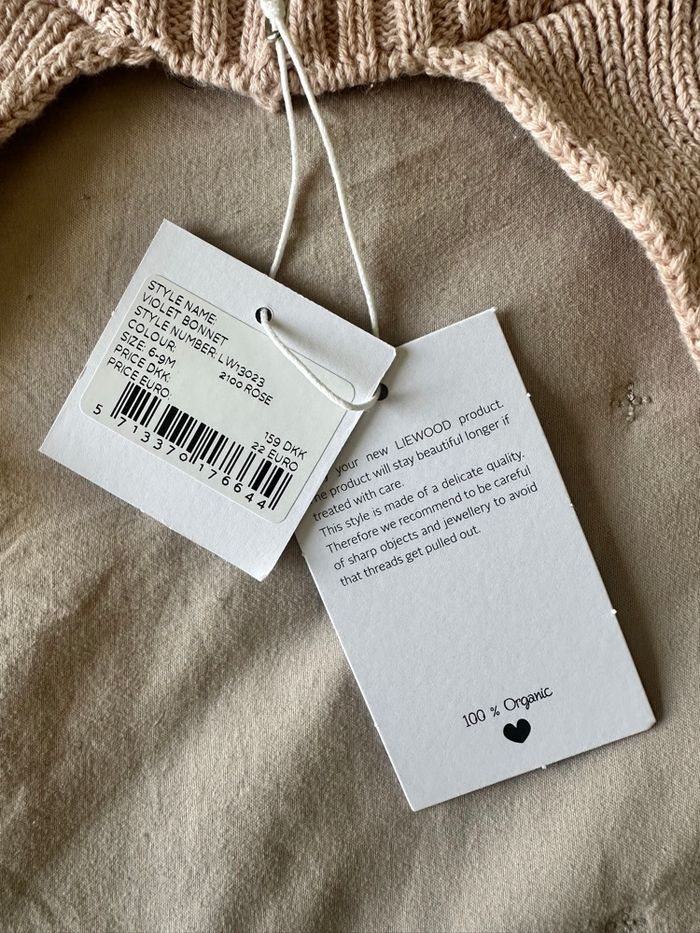 Bonnet liewood bébé rose - photo numéro 7