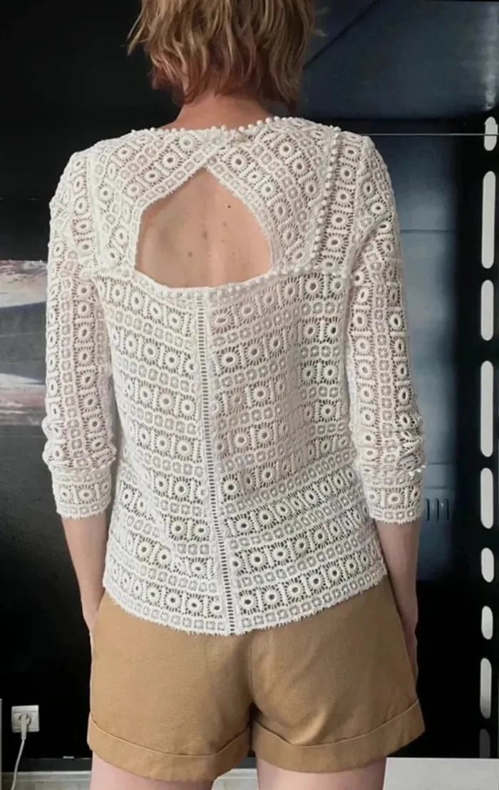 Blouse Joss en dentelle - photo numéro 6