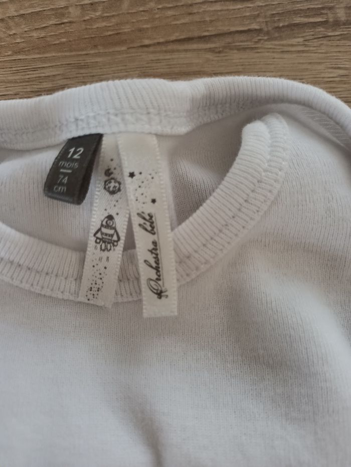 Body manche longue 12 mois - photo numéro 2