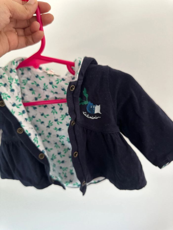 Ensemble 4 pièces catimini taille 3 mois - photo numéro 8