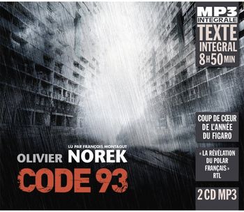 Coffret X2 CD Intégrale MP3 " Code 93 " Oliver Norek Neuf