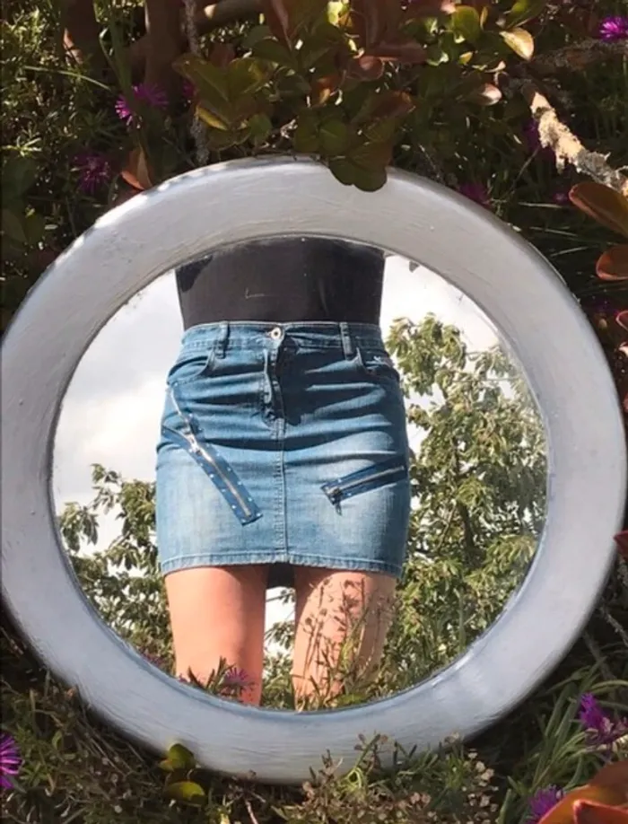 Jupe en jeans - photo numéro 4